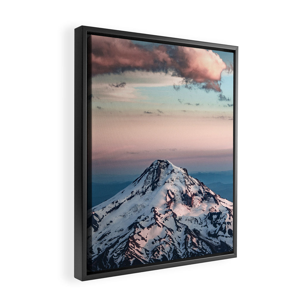 Mountain Sunset - Nature Photography Framed Canvas Print Gallery Image 2