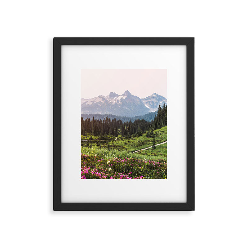 Mountain Wildflower Hiking Highs - 74/365 Framed Art Print Gallery Image 5