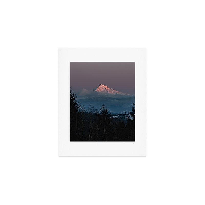 Mt. Hood Forest Mountain - Nature Photography Art Print Gallery Image 1