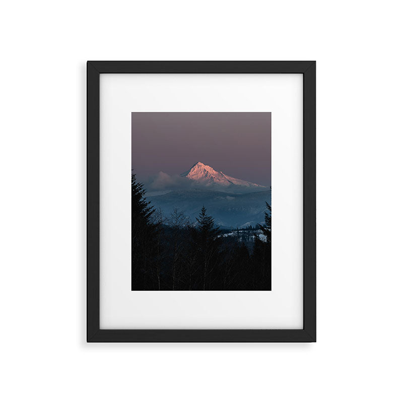 Mt. Hood Forest Mountain - Nature Photography Framed Art Print Gallery Image 5