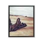 Ocean Driftwood Framed Canvas Print Gallery Image 6