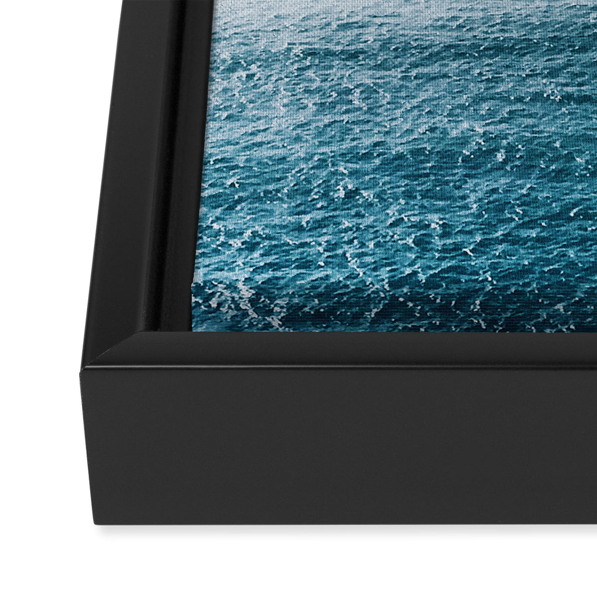 Ocean Fog Framed Canvas Print Gallery Image 3