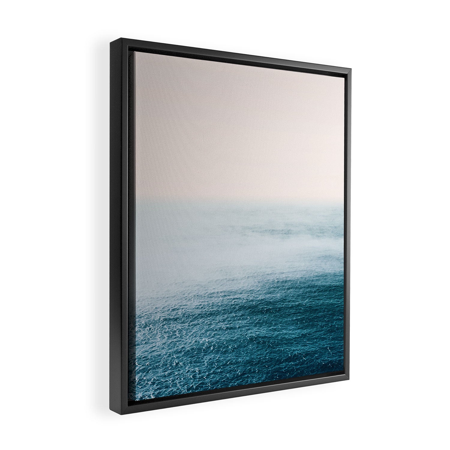 Ocean Fog Framed Canvas Print Gallery Image 2