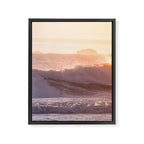 Ocean sunset Framed Canvas Print Gallery Image 6