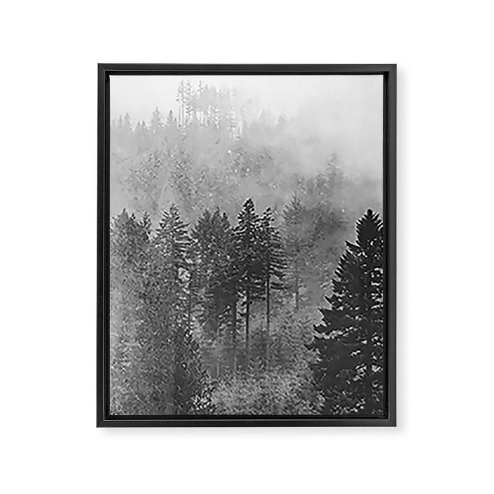 Pacific Northwest Forest Adventure - Nature Photography Framed Canvas Print Gallery Image 1