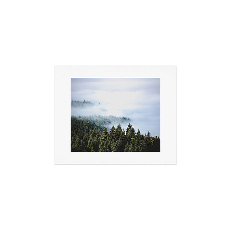 Pacific Northwest Forest Fog - Nature Photography Art Print Gallery Image 1