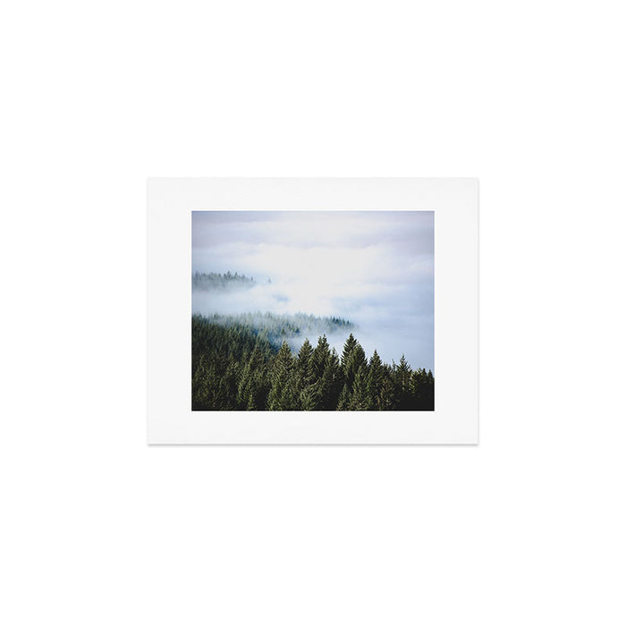 Pacific Northwest Forest Fog - Nature Photography Art Print Gallery Image 1