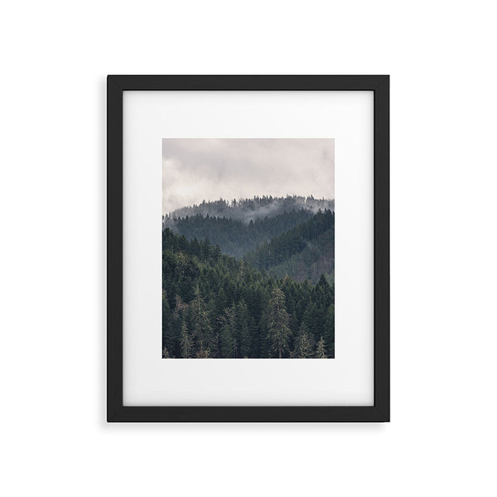 Pacific Northwest Forest - Nature Photography Framed Art Print Gallery Image 1