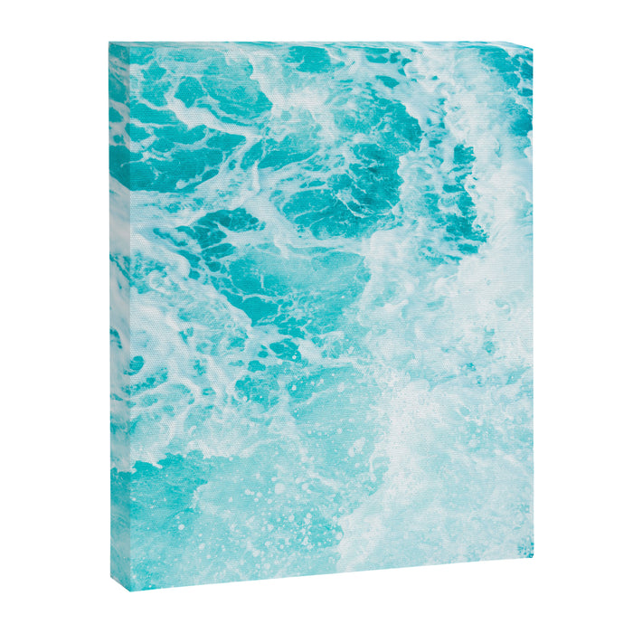 Perfect Sea Waves Canvas Print Gallery Image 1