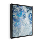 Perfect Sea Waves II Framed Canvas Print Gallery Image 2