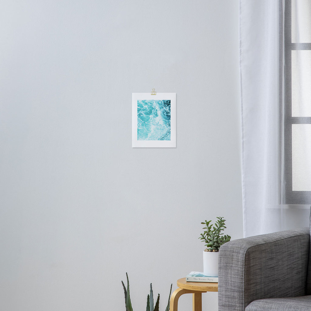Perfect Sea Waves Art Print Gallery Image 3