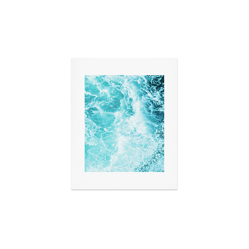 Perfect Sea Waves Art Print Gallery Image 1