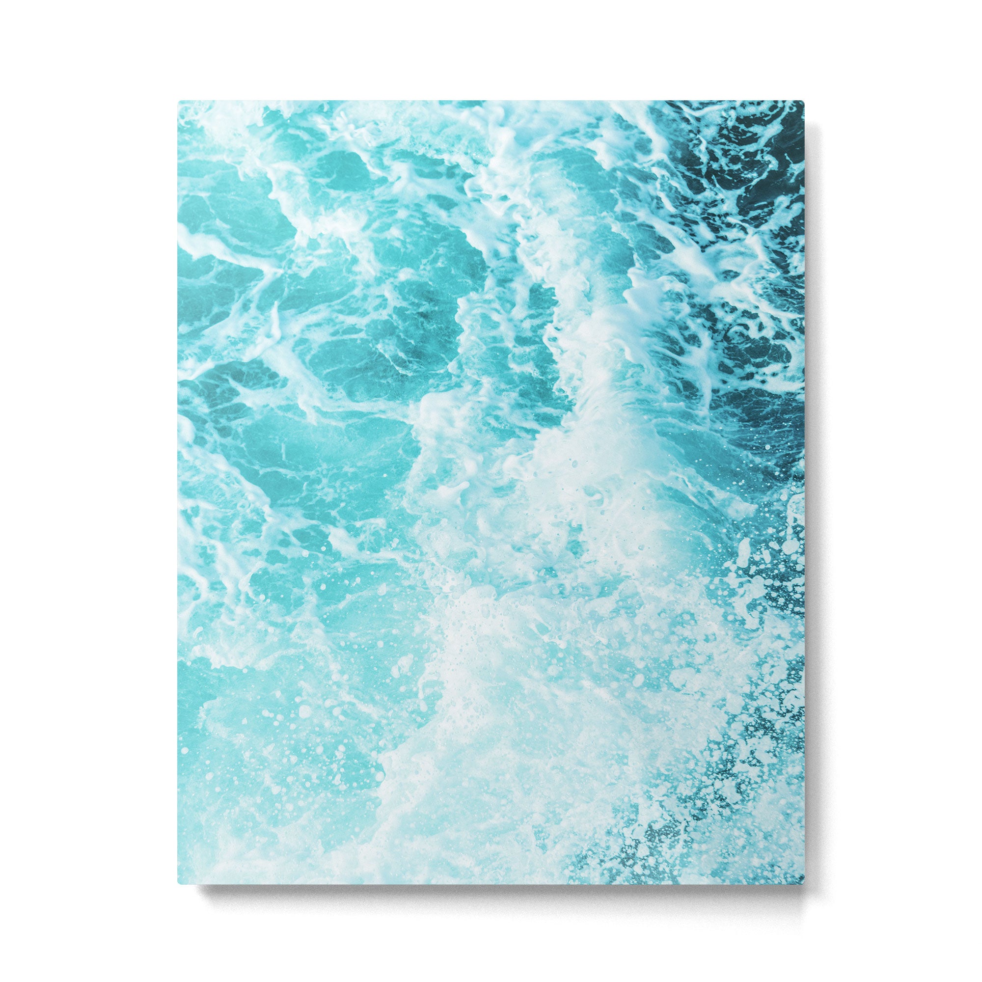 Perfect Sea Waves Metal Print Gallery Image 6