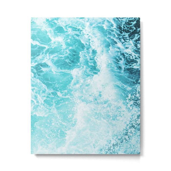Perfect Sea Waves Metal Print Gallery Image 1