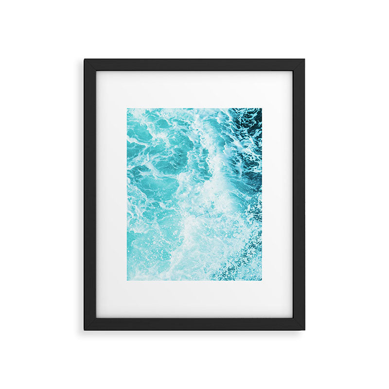 Perfect Sea Waves Framed Art Print Gallery Image 6