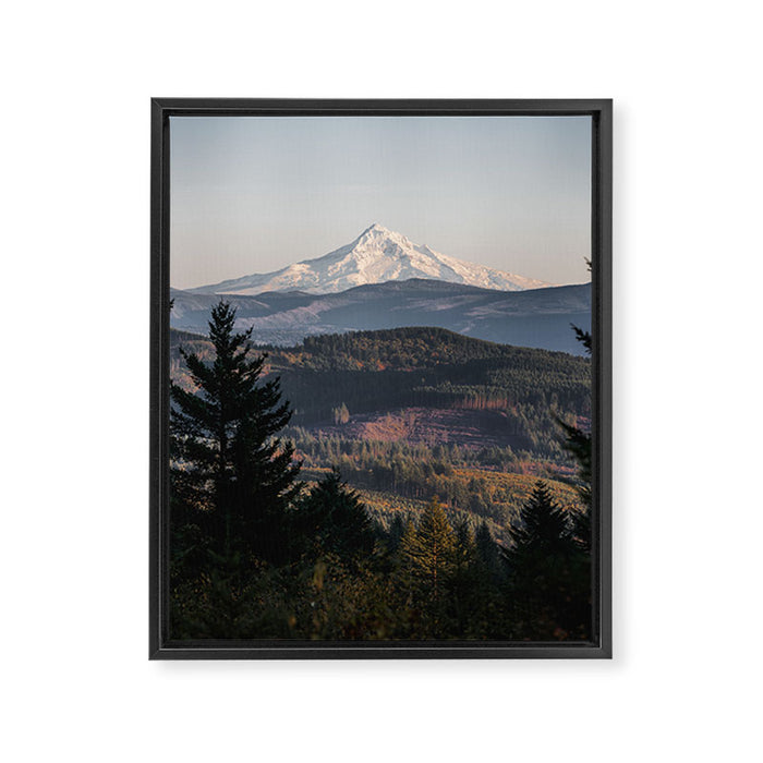 PNW Mount Hood Adventure II Framed Canvas Print Gallery Image 1