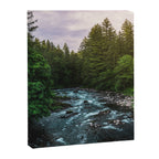 PNW River Run II - Pacific Northwest Nature Photography Canvas Print Gallery Image 6
