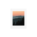 PNW Sunset Art Print Gallery Image 1