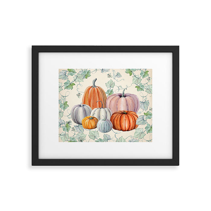 Pumpkin Patch Framed Art Print Gallery Image 1