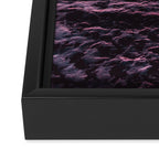 Rose Gold Beach Sunset Framed Canvas Print Gallery Image 3