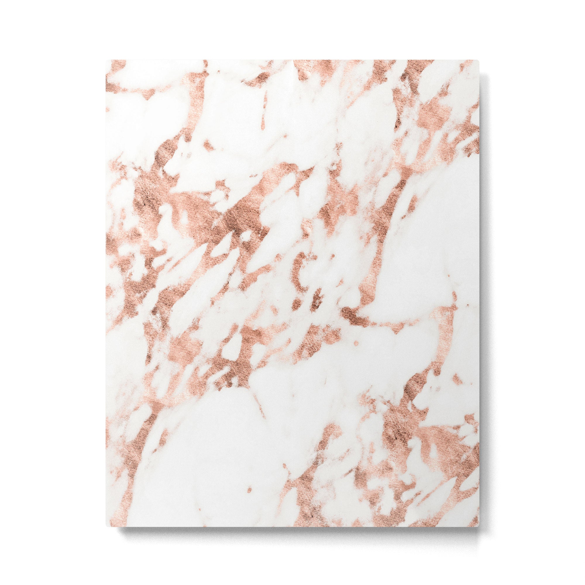Rose Gold Marble - Perfect Pink Rose Gold Marble Metal Print Gallery Image 6