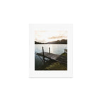 Salmon Sunrise Art Print Gallery Image 1