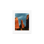 Sedona Vortex - Chimney Rock Desert Photography Art Print Gallery Image 1