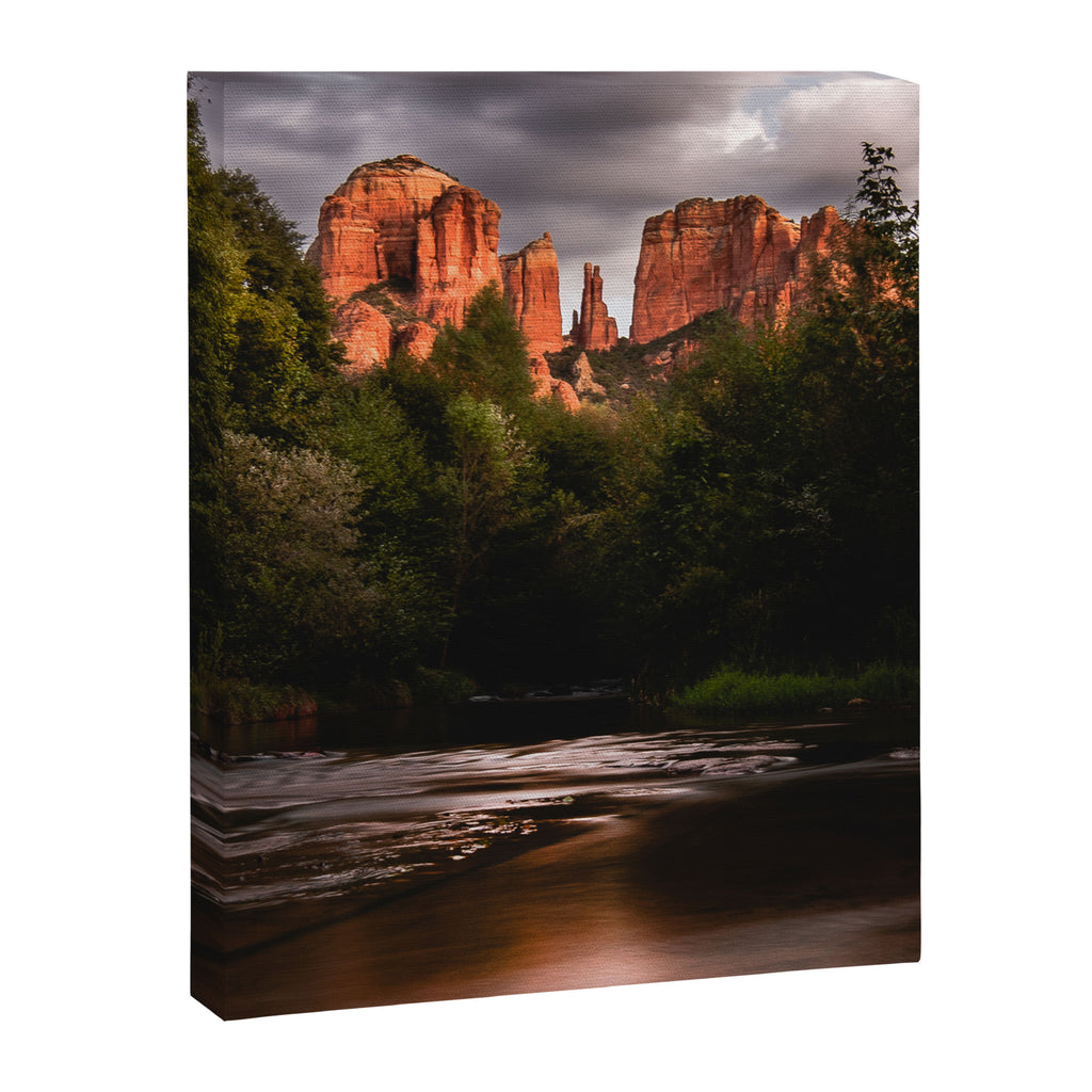 Sedona Vortex II - Chimney Rock Desert Photography Canvas Print Gallery Image 6