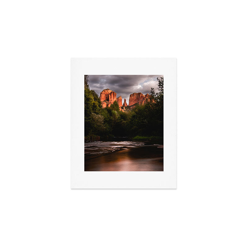 Sedona Vortex II - Chimney Rock Desert Photography Art Print Gallery Image 1