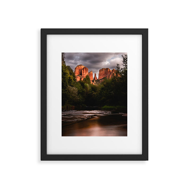 Sedona Vortex II - Chimney Rock Desert Photography Framed Art Print Gallery Image 5