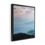 Smoky Mountain National Park Sunset Layers - Nature Photography Framed Canvas Print Gallery Image 2