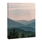 Smoky Mountain Pastel Sunset Canvas Print Gallery Image 6