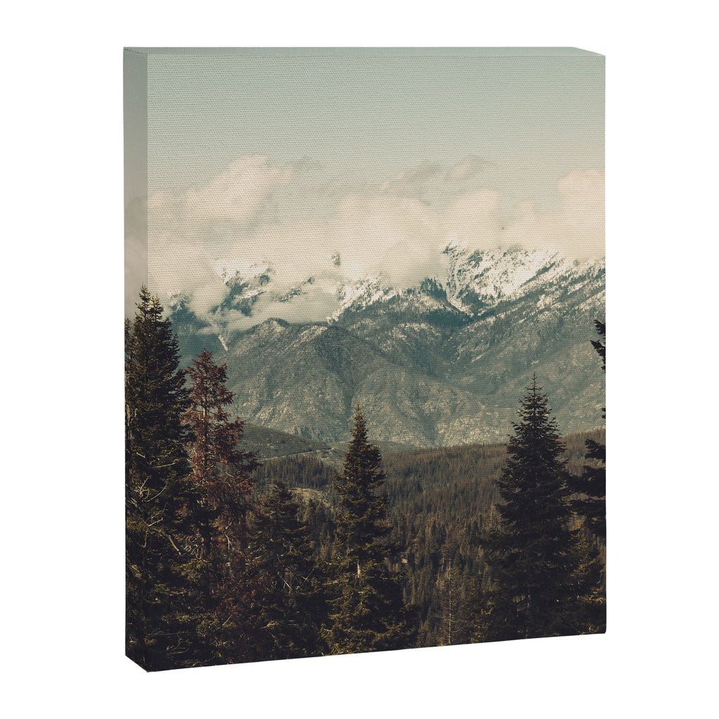 Snow capped Sierras Canvas Print Gallery Image 6
