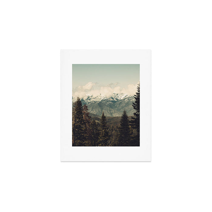 Snow capped Sierras Art Print Gallery Image 1