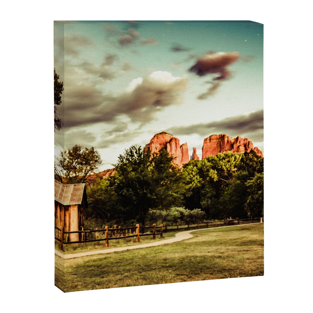 Southwest Chimney Rock Vortex Sedona Arizona Canvas Print Gallery Image 6