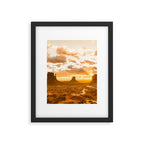 Southwest Wanderlust - Monument Valley Sunrise Nature Photography Framed Art Print Gallery Image 5