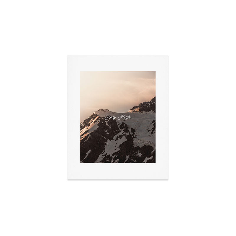 Stay High - Mt Shuksan Art Print Gallery Image 1