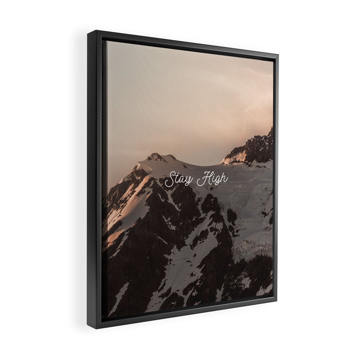 Stay High - Mt Shuksan Framed Canvas Print Gallery Image 2