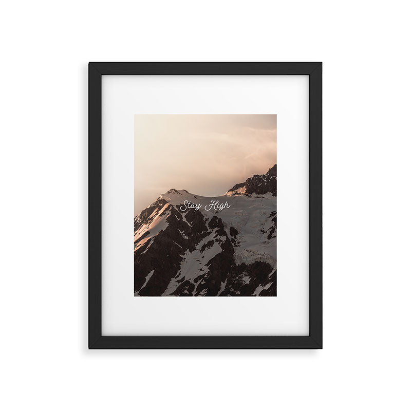 Stay High - Mt Shuksan Framed Art Print Gallery Image 5