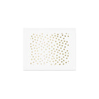Stylish Gold Polka Dots Art Print Gallery Image 1
