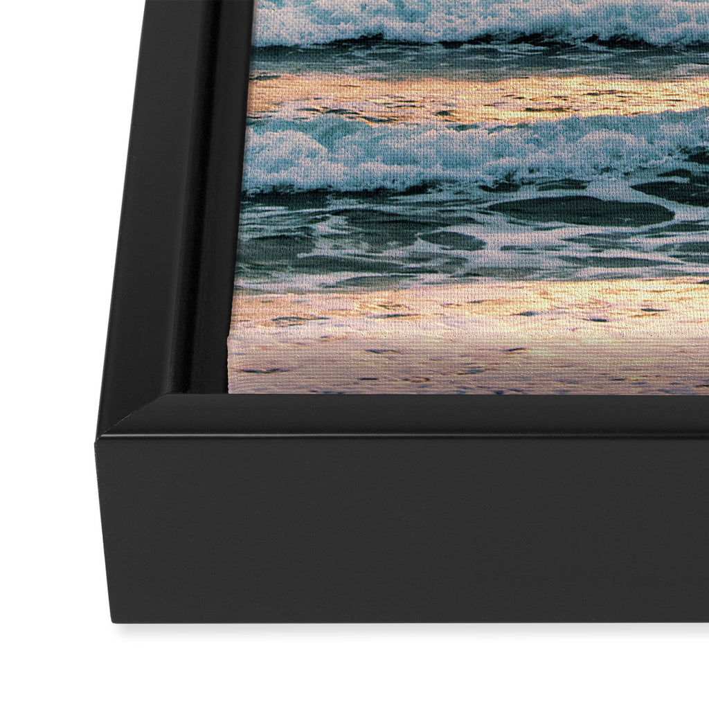 Summer Sunset Framed Canvas Print Gallery Image 3