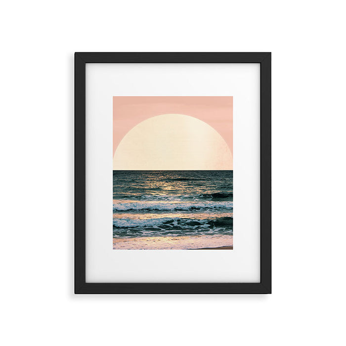 Summer Sunset Framed Art Print Gallery Image 1