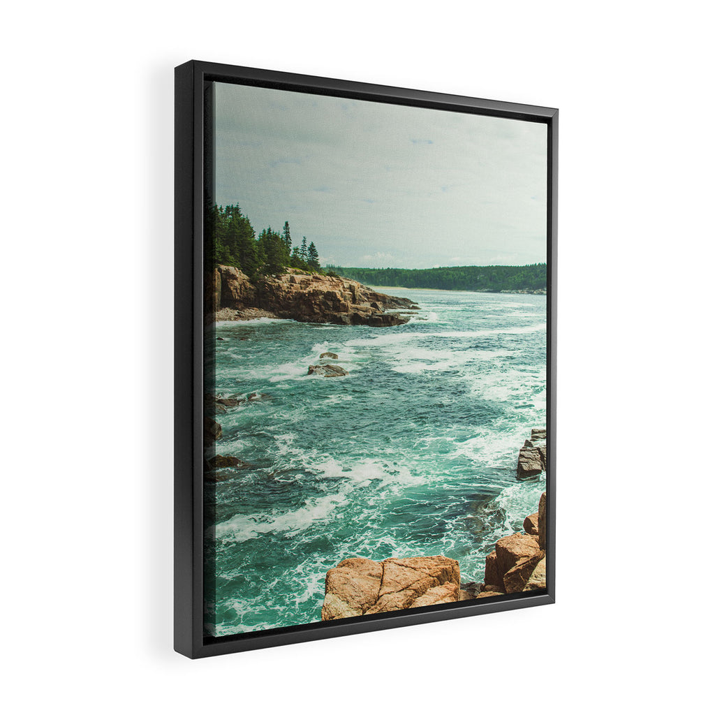 Summer Vacation Framed Canvas Print Gallery Image 2