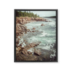 Swirling Sea Framed Canvas Print Gallery Image 6