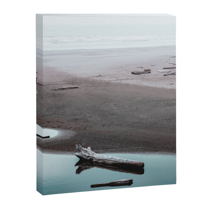 The Lost Summer - Ocean Beach Landscape Canvas Print Gallery Image 1