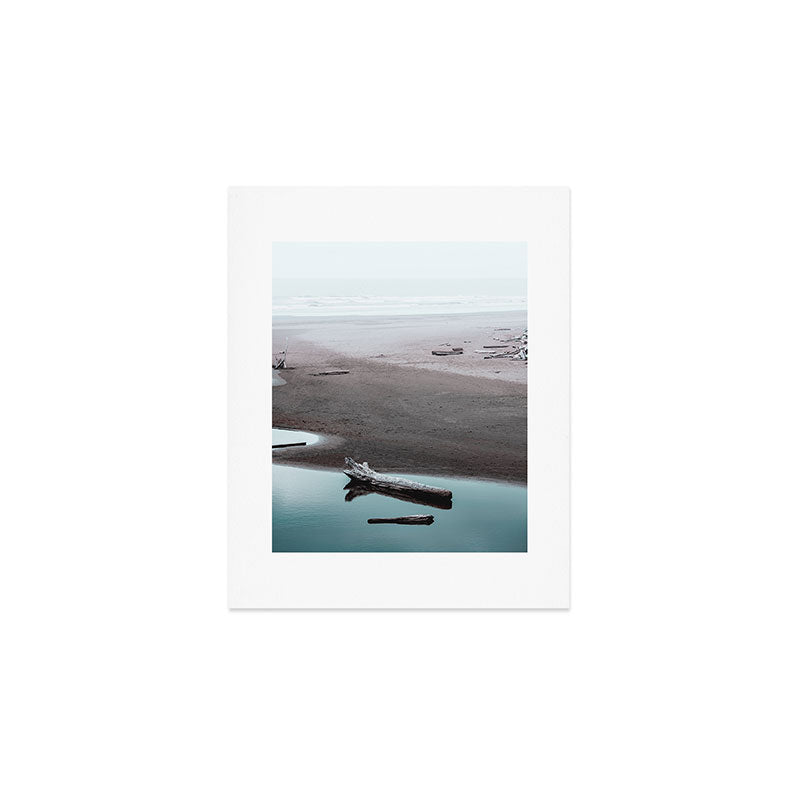 The Lost Summer - Ocean Beach Landscape Art Print Gallery Image 1