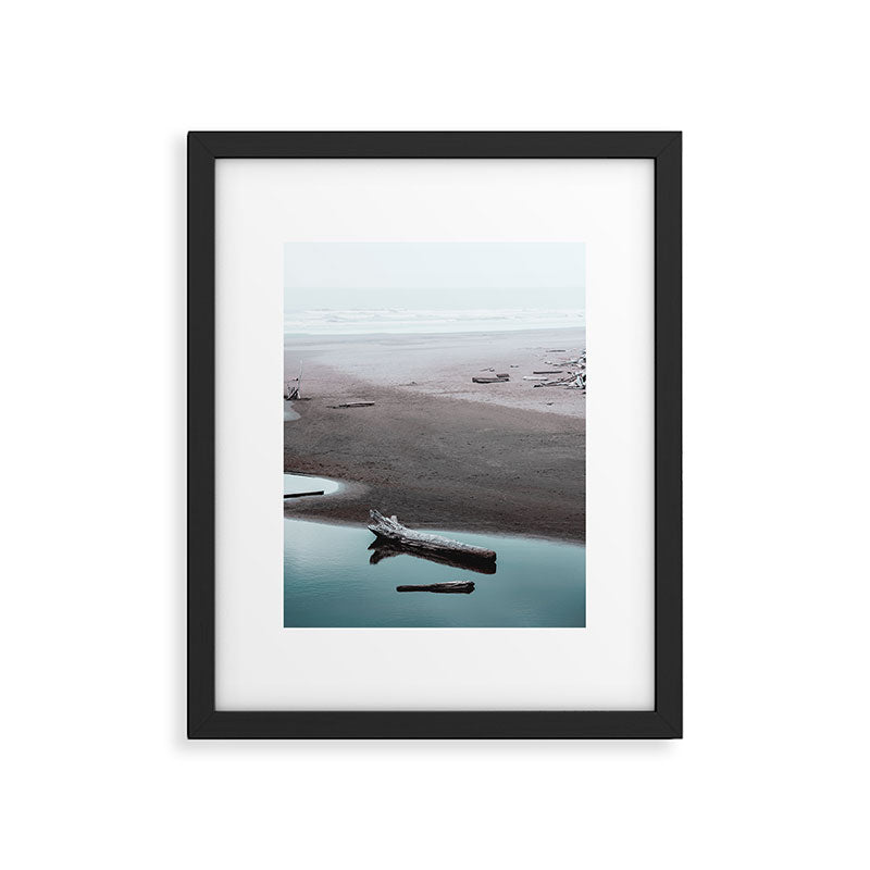 The Lost Summer - Ocean Beach Landscape Framed Art Print Gallery Image 5