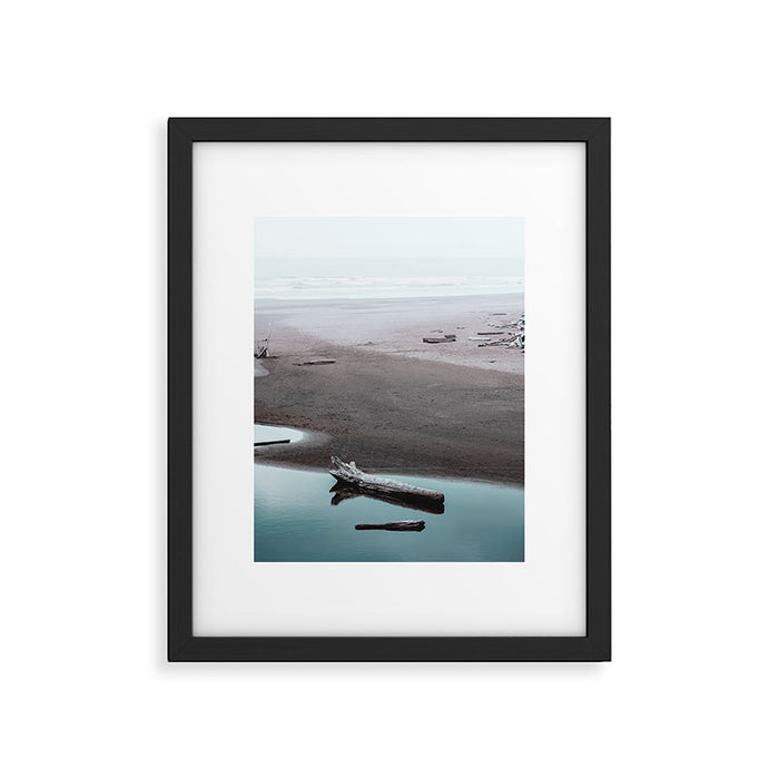 The Lost Summer - Ocean Beach Landscape Framed Art Print Gallery Image 1