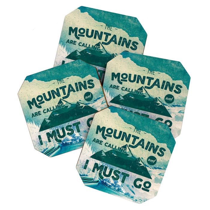 The Mountains are Calling & I Must Go Coaster Gallery Image 1