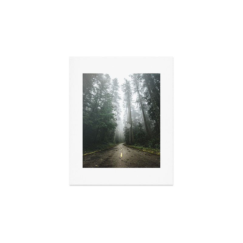 The Redwood Road Art Print Gallery Image 1